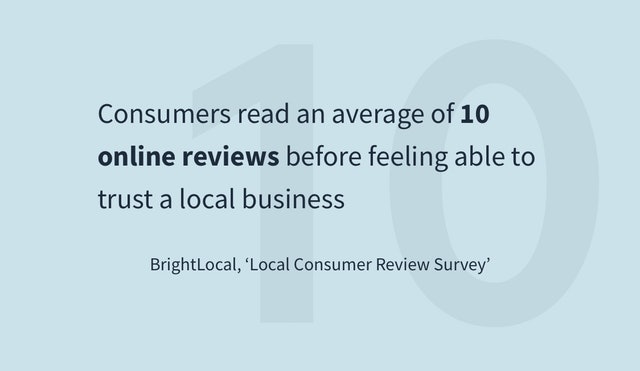 Social proof and online reviews