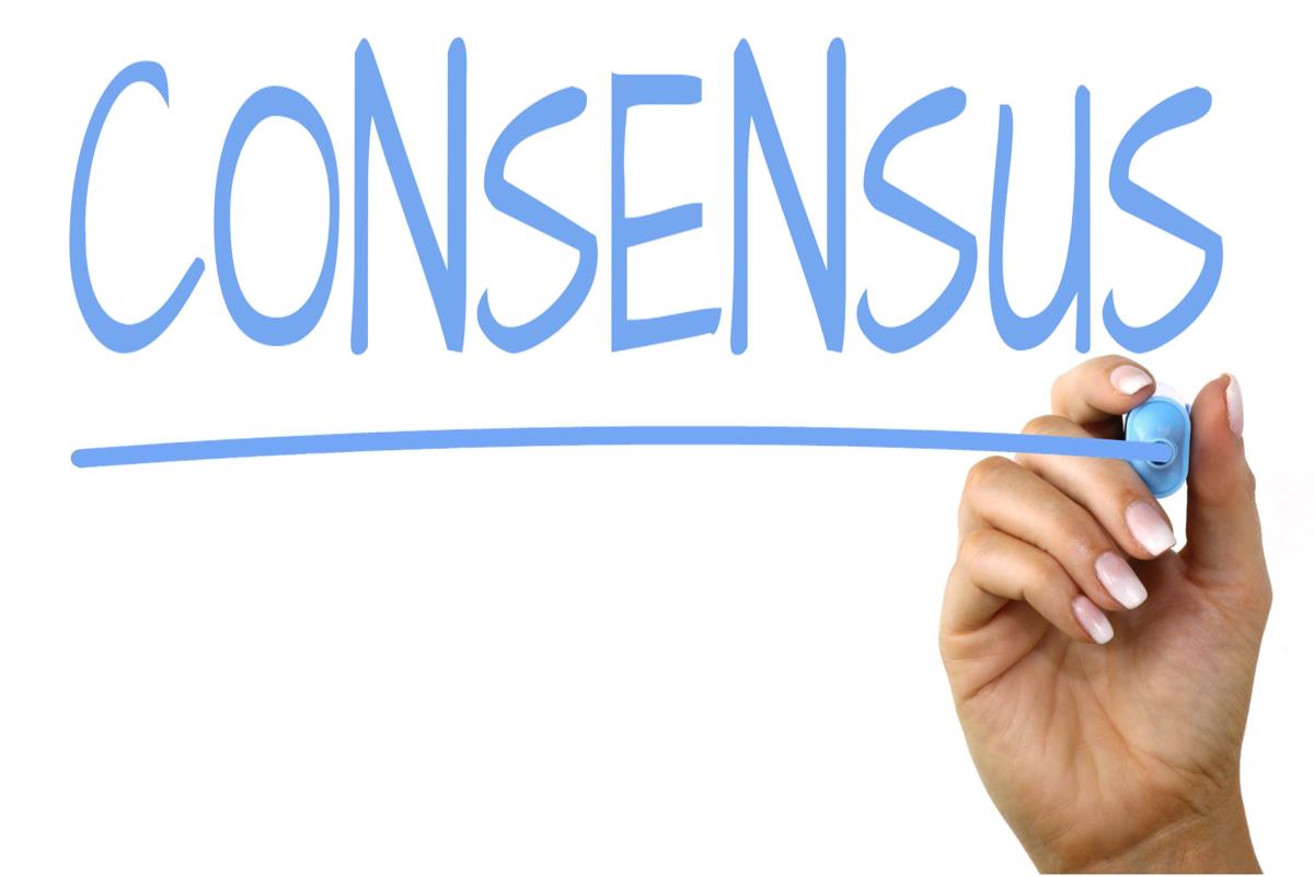 Consensus, consensus, consensus