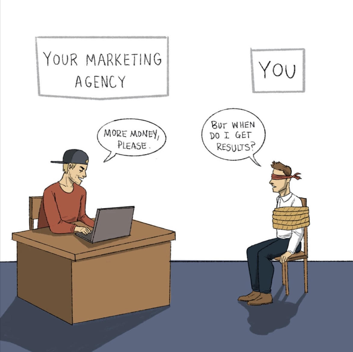 Marketing is all about attracting new customers – so choose wisely